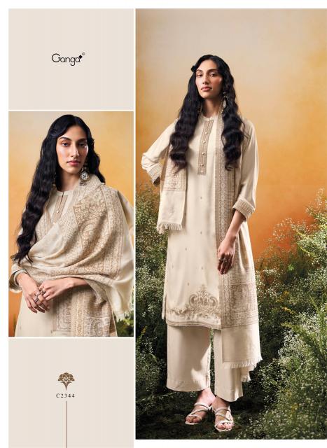 Ganga kridha dress material wholesale